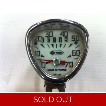 Ed Veglia Vintage Bicycle Speedometer